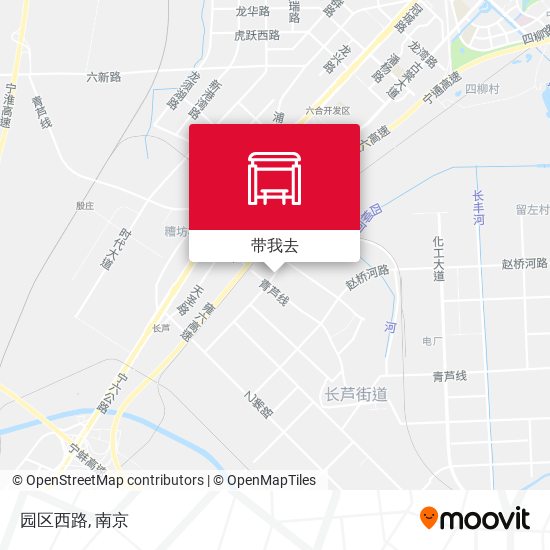 园区西路地图