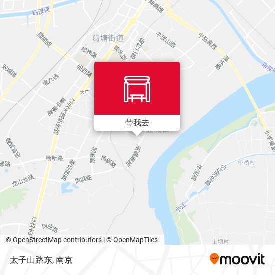 太子山路东地图