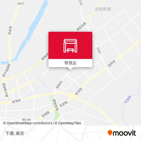 下塘地图