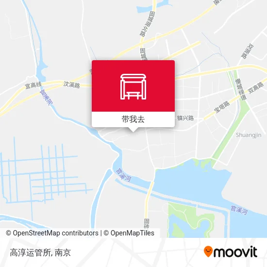 高淳运管所地图