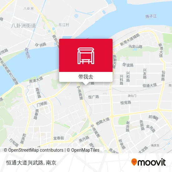 恒通大道兴武路地图