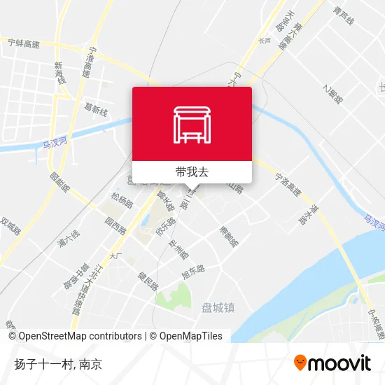 扬子十一村地图