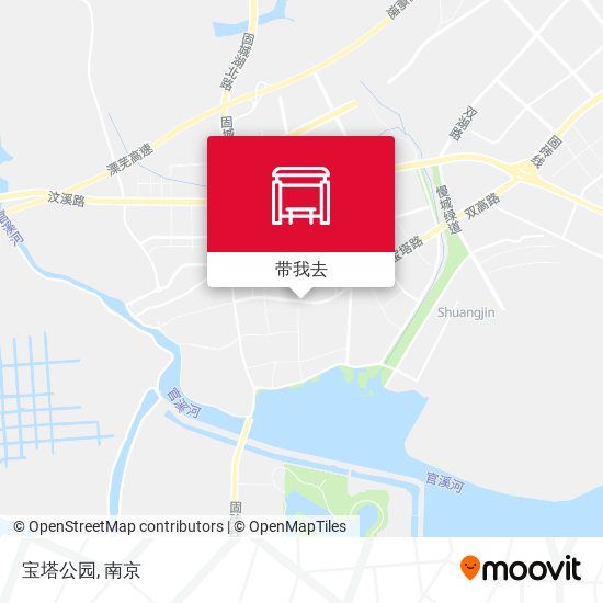 宝塔公园地图