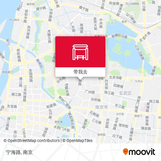 宁海路地图