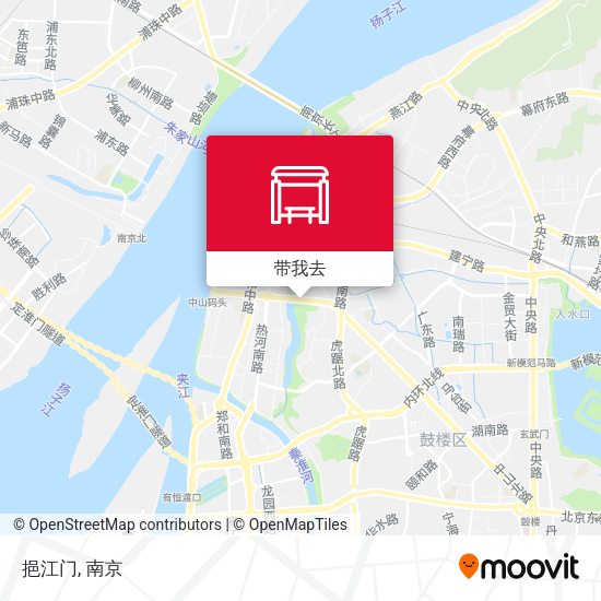 挹江门地图