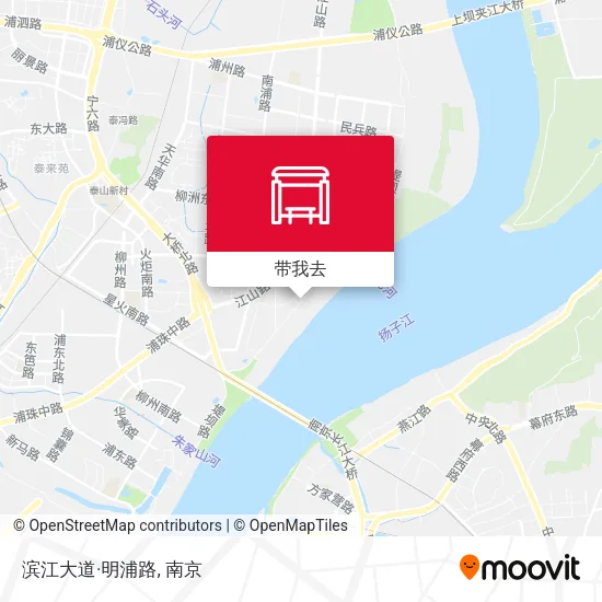滨江大道·明浦路地图