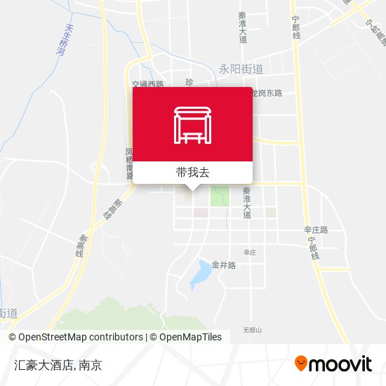 汇豪大酒店地图