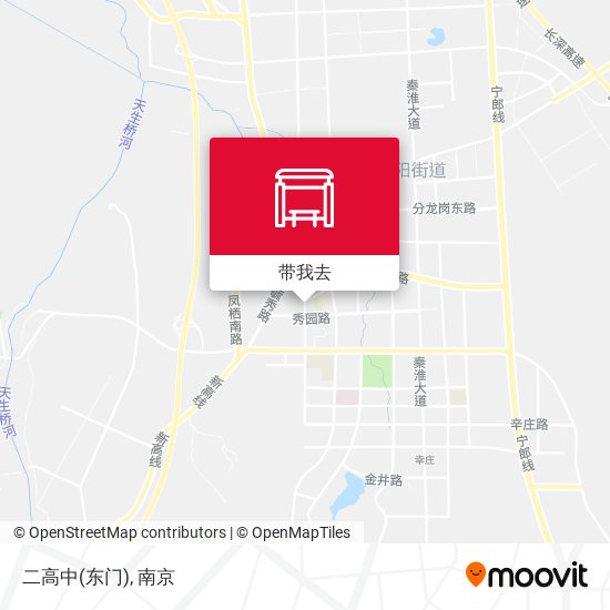 二高中(东门)地图