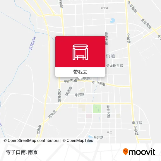 弯子口南地图