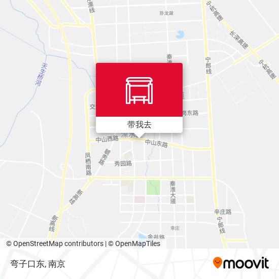 弯子口东地图