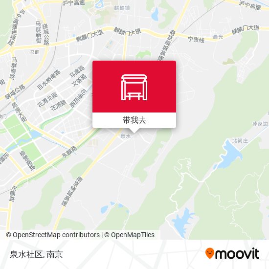泉水社区地图