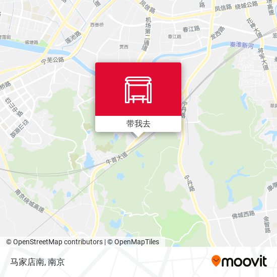 马家店南地图