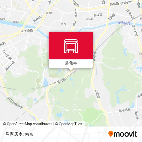 马家店南地图