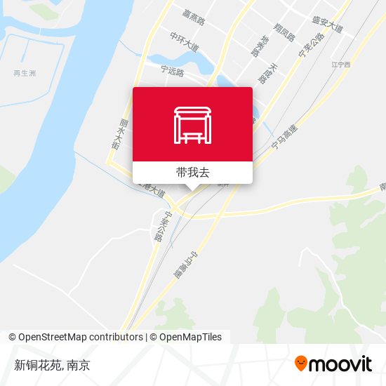新铜花苑地图