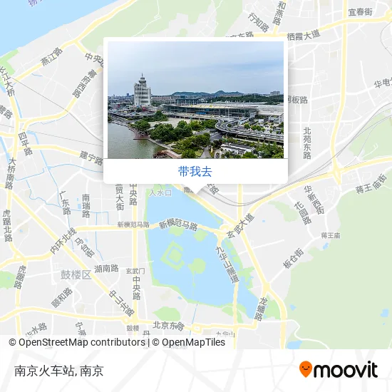 南京火车站地图