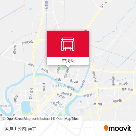 凤凰山公园地图