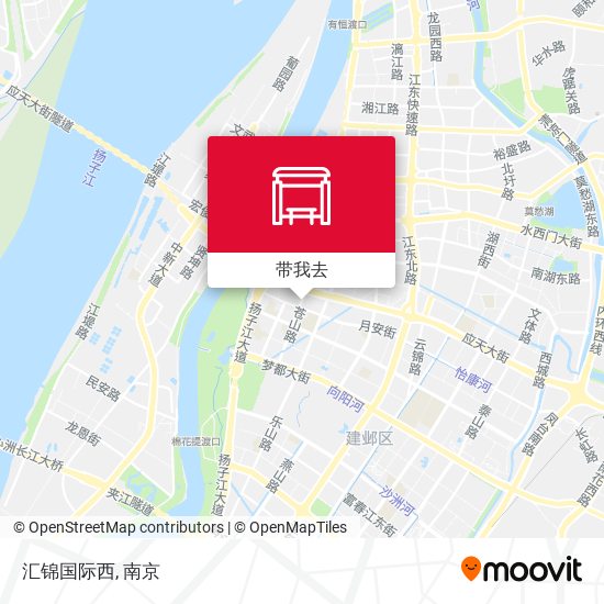 汇锦国际西地图