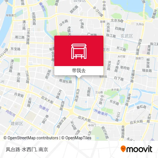 凤台路·水西门地图