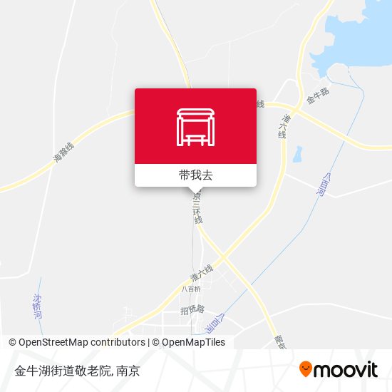金牛湖街道敬老院地图