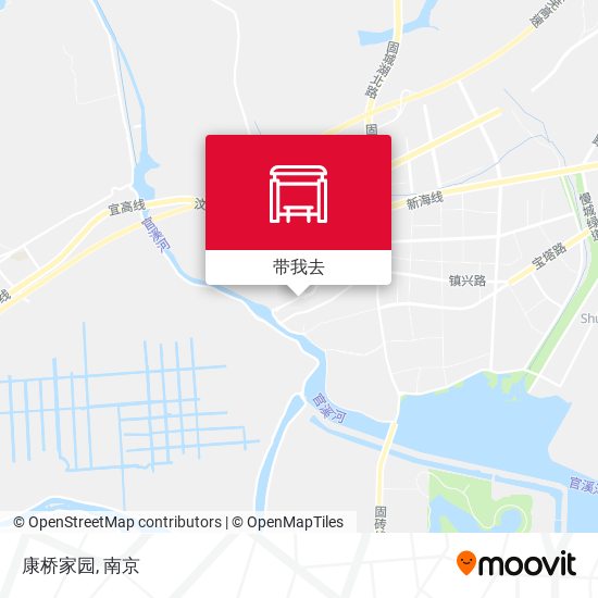 康桥家园地图