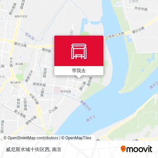 威尼斯水城十街区西地图