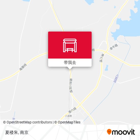 夏楼朱地图