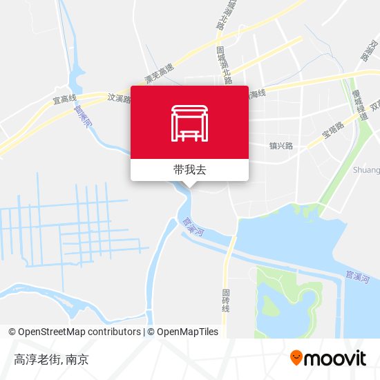 高淳老街地图