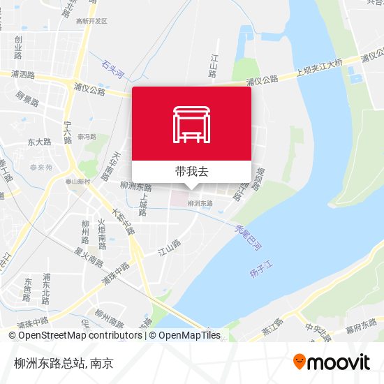 柳洲东路总站地图
