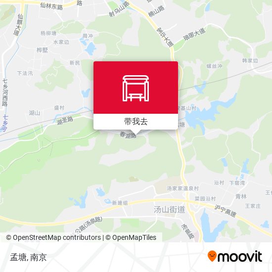 孟塘地图