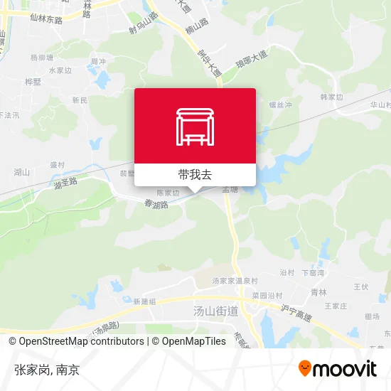 张家岗地图
