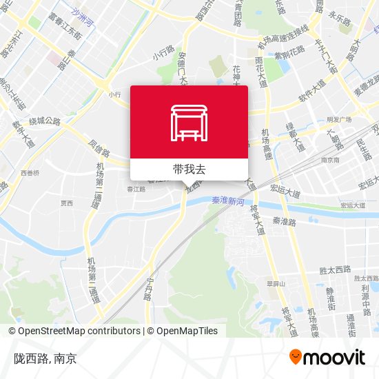 陇西路地图