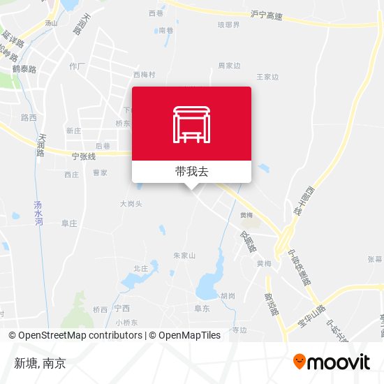 新塘地图