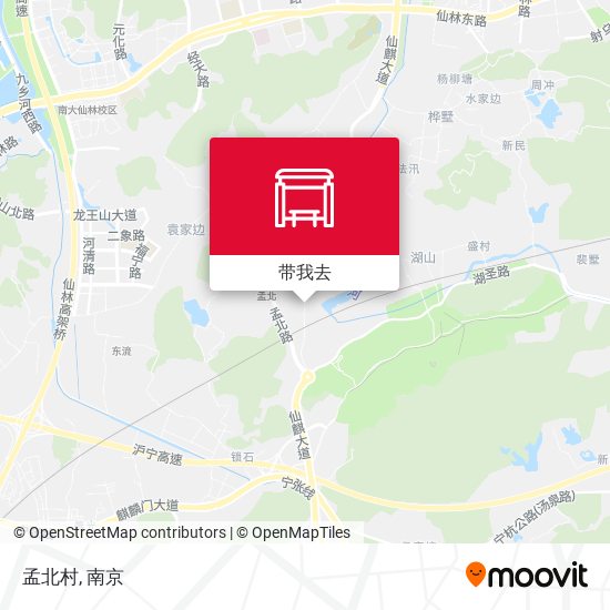 孟北村地图