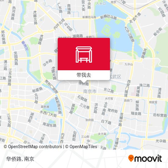 华侨路地图