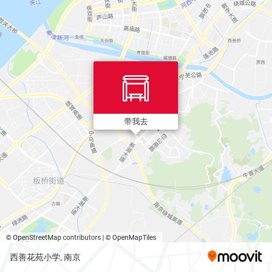 西善花苑小学地图