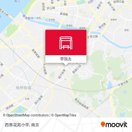 西善花苑小学地图