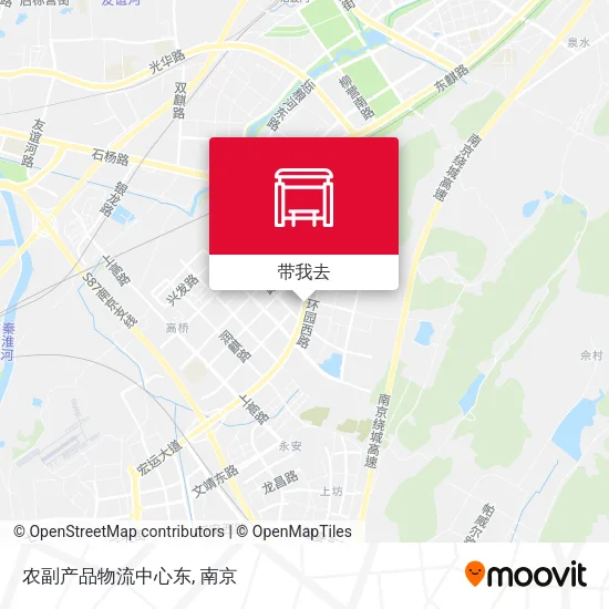 农副产品物流中心东地图
