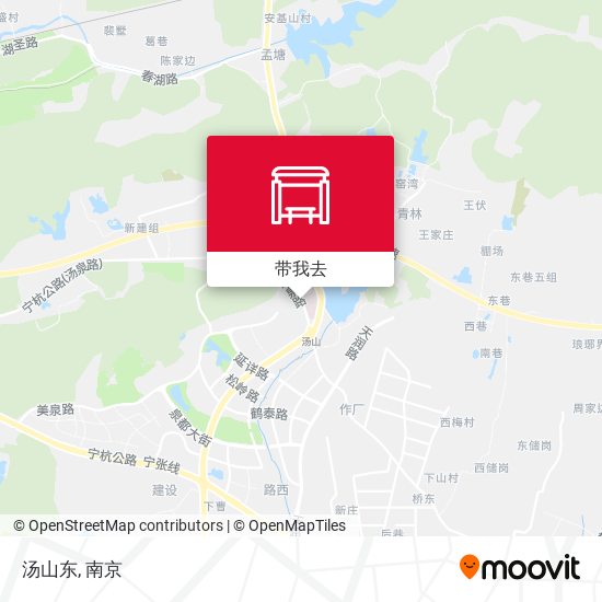 汤山东地图