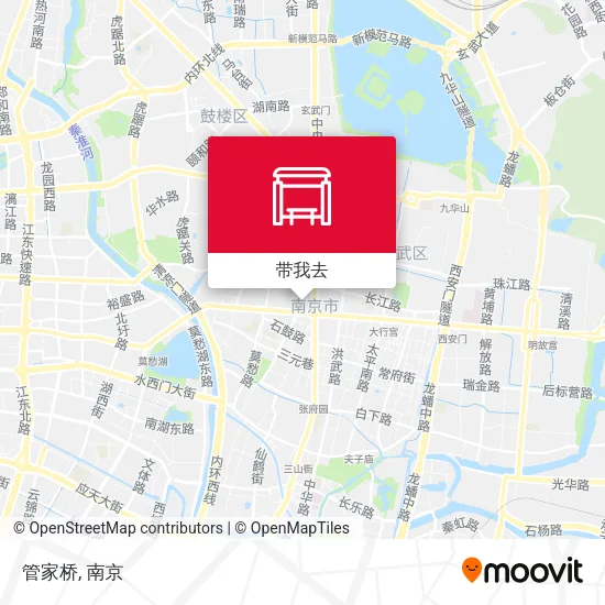 管家桥地图