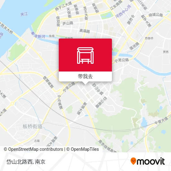 岱山北路西地图
