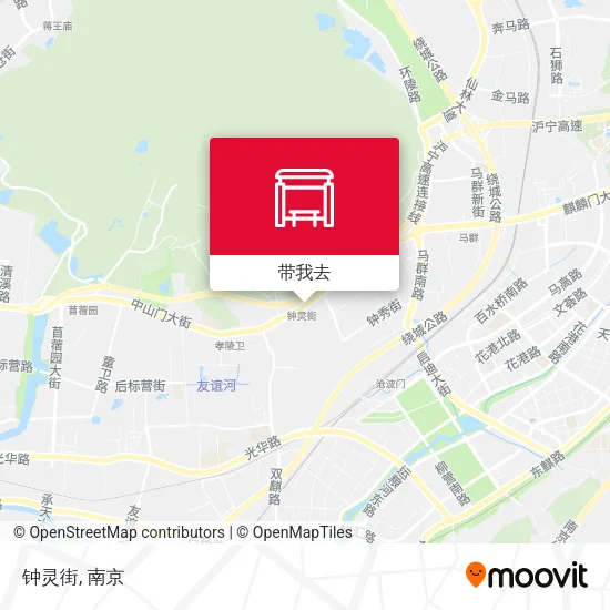 钟灵街地图