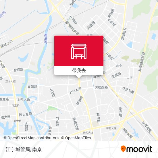 江宁城管局地图