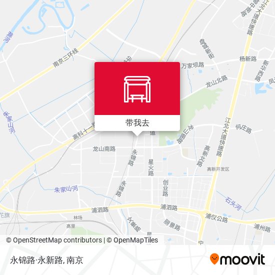 永锦路·永新路地图