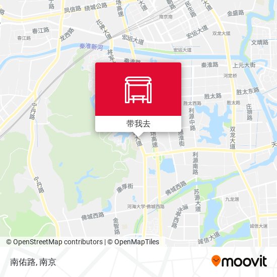 南佑路地图