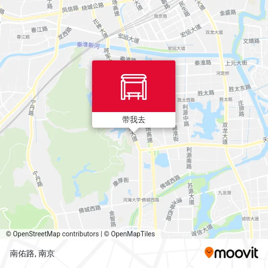 南佑路地图