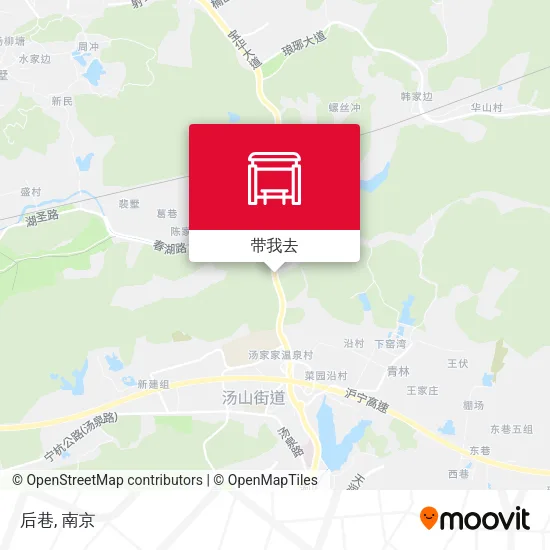 后巷地图
