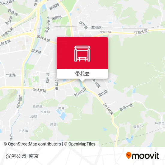 滨河公园地图
