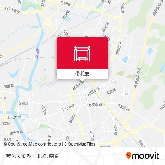 宏运大道湖山北路地图
