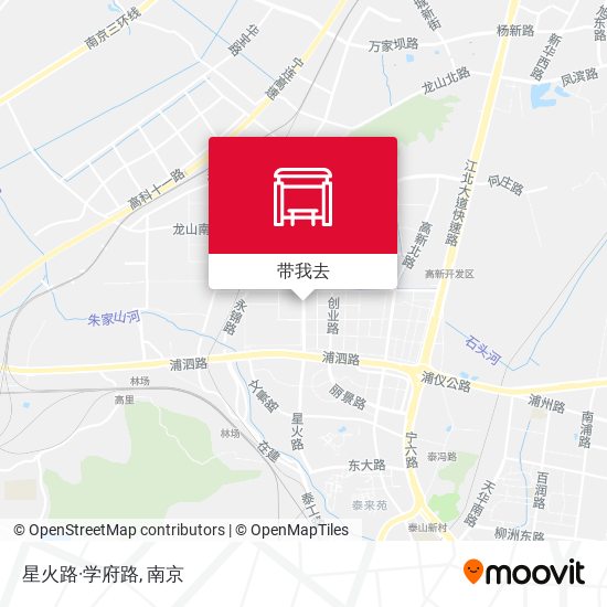 星火路·学府路地图
