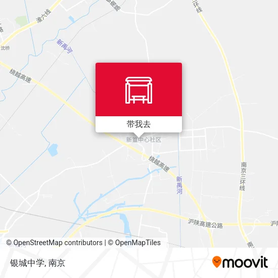 银城中学地图